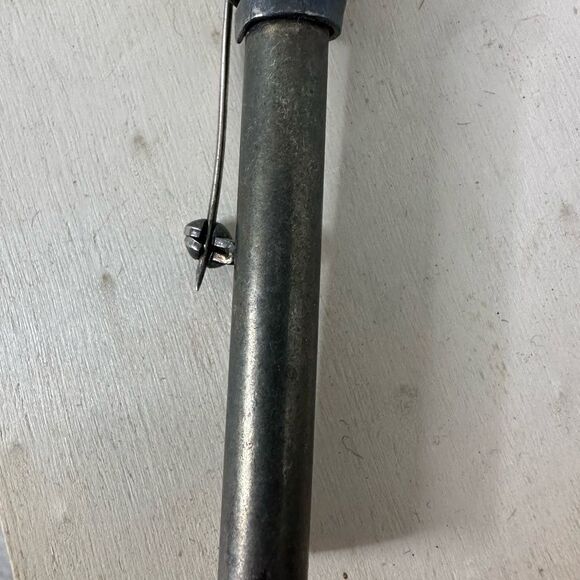 Vintage 70s Abstract Modernist Bar Brooch - Picture 3 of 8